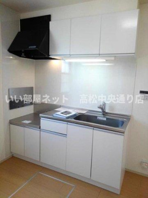 【キッチン】 | グランデール観音寺Ａ