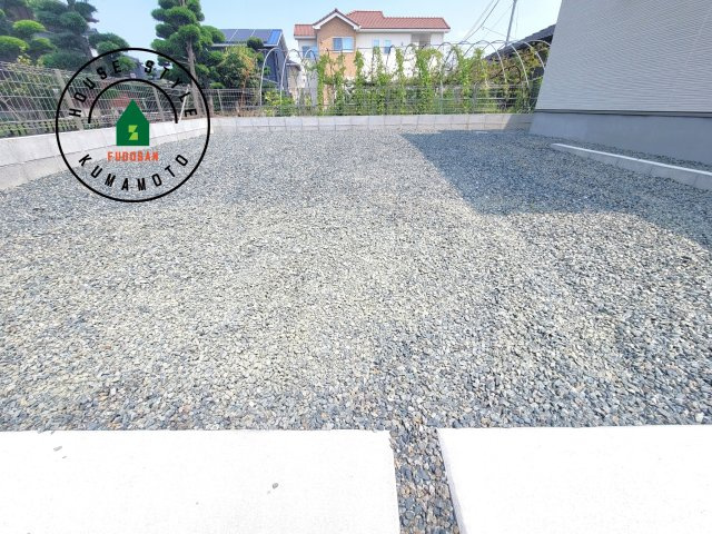 熊本市南区御幸木部3丁目第2-2棟（2号棟）　の庭|お庭で自由な時間を過ごせます。