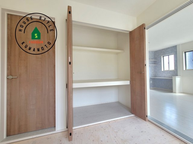 熊本市南区御幸木部3丁目第2-2棟（2号棟）　の収納|収納には困りません。