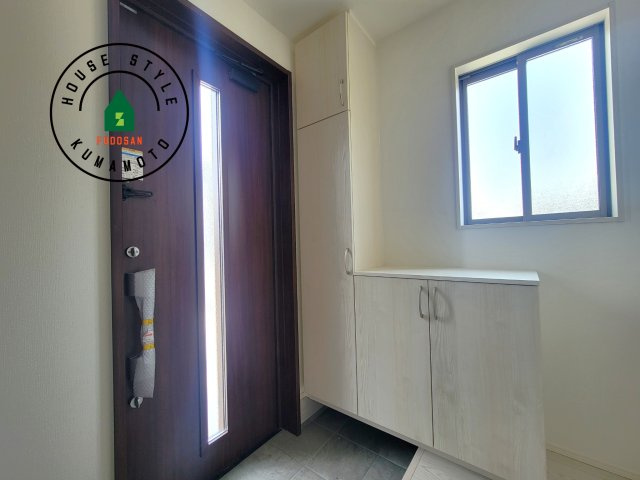 熊本市南区御幸木部3丁目第2-2棟（2号棟）　の防犯設備|二重ロックでしっかり防犯対策ができます。