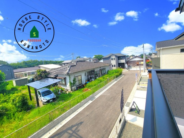 熊本市南区御幸木部3丁目第3-2棟（1号棟）　の展望|窓から緑が見える物件も魅力的です。