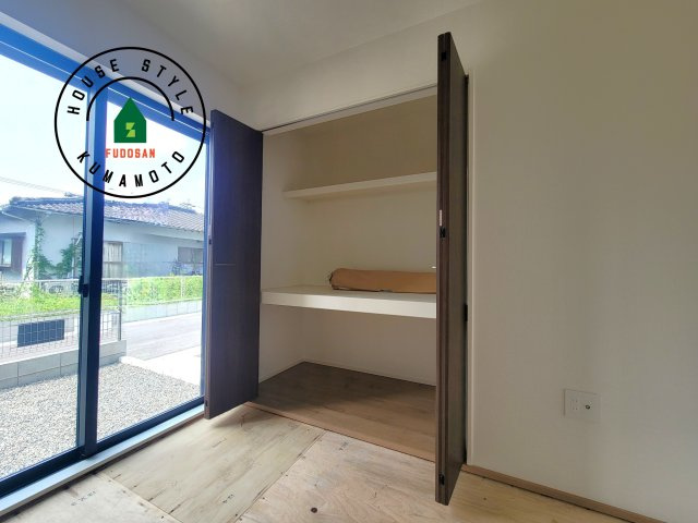 熊本市南区御幸木部3丁目第3-2棟（1号棟）　の収納|収納には困りません。