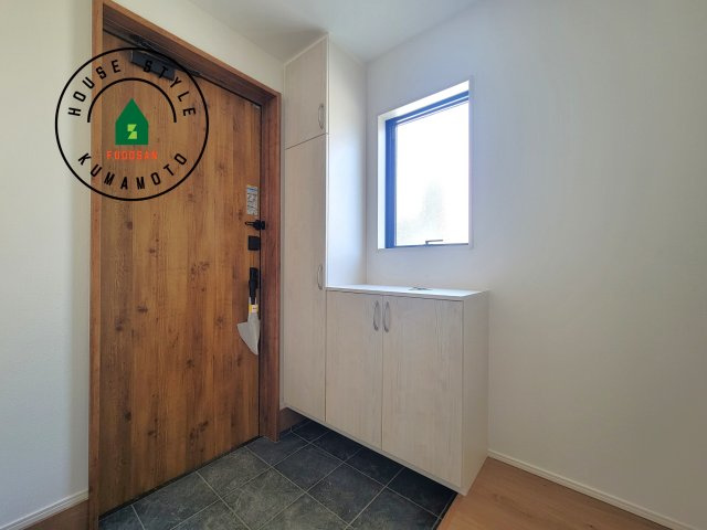 熊本市南区御幸木部3丁目第3-2棟（1号棟）　の防犯設備|二重ロックでしっかり防犯対策ができます。