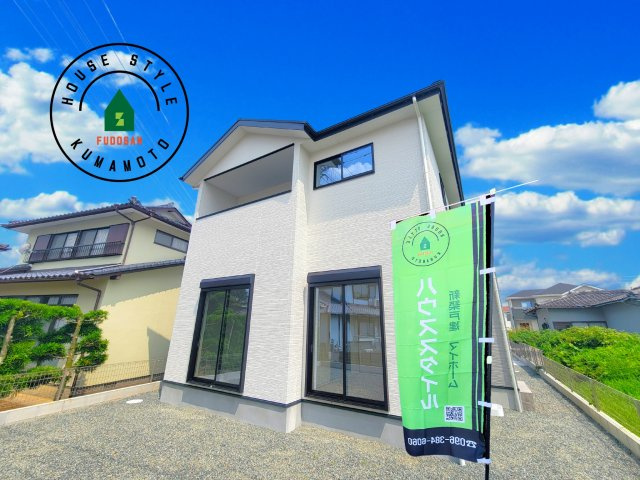 熊本市南区御幸木部3丁目第3-2棟（4号棟）　の外観|デザイン性のある外観です。