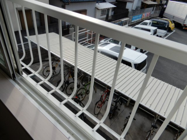 ピーチャーズ・ビレッジのバルコニー