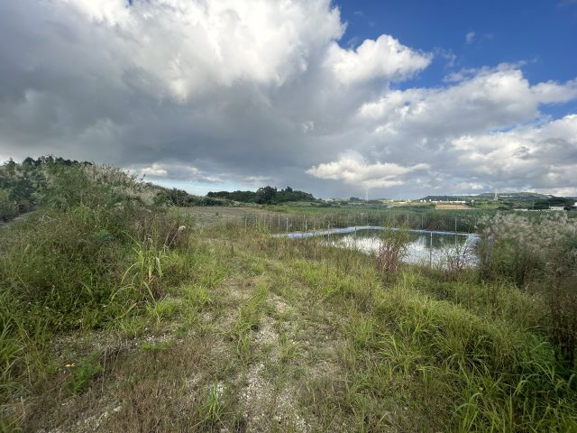 大里稲嶺農地の外観
