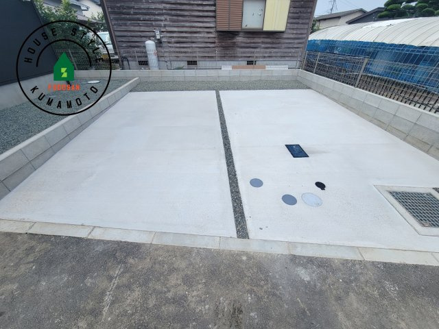 熊本市南区御幸木部3丁目第2-2棟（3号棟）　の駐車場|駐車場になります。