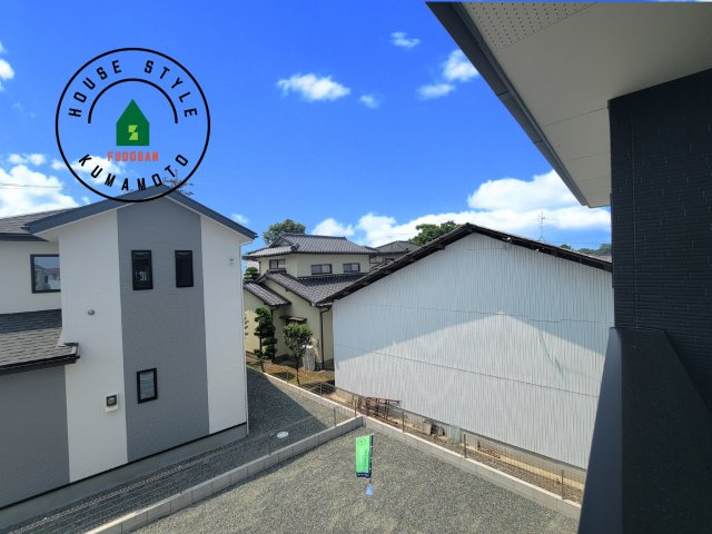 熊本市南区御幸木部3丁目第2-2棟（3号棟）　の展望|窓から緑が見える物件も魅力的です。
