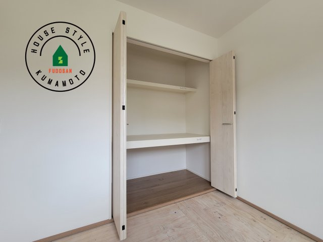 熊本市南区御幸木部3丁目第2-2棟（3号棟）　の収納|収納には困りません。