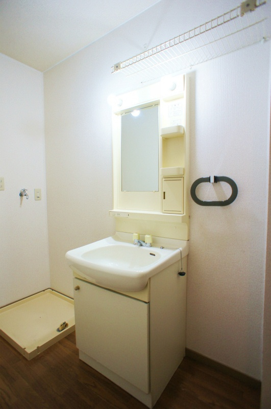 サンビレッジ久留米【キャッシュバック対象物件】の独立洗面台