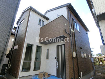 【外観】 | 大代貸家Ｄ | ２０２５年築の一戸建て。