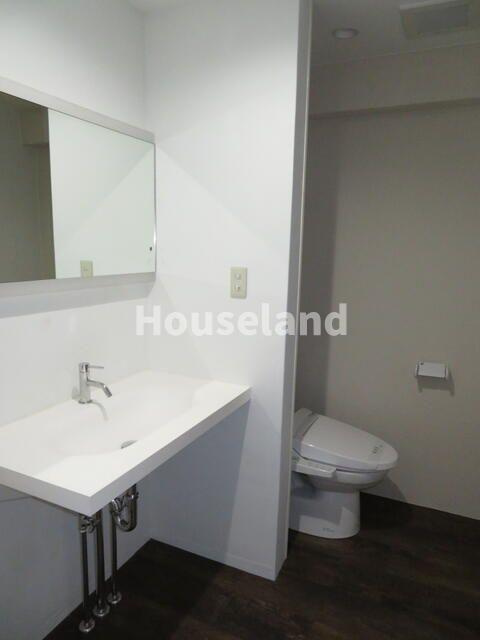 川端ビルの独立洗面台