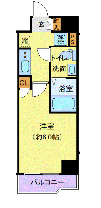 プレール・ドゥーク津田沼の間取り