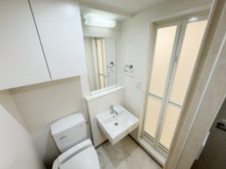 プレール・ドゥーク津田沼の独立洗面台