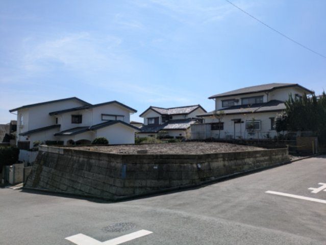 旧分譲地　北西角地　建築条件なしの外観|陽当たり良好