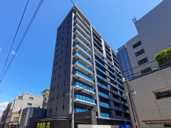 【外観】 | 【外観】地上13階建て、総戸数56戸のマンションです！近鉄「上本町」駅徒歩約3分の好立地！