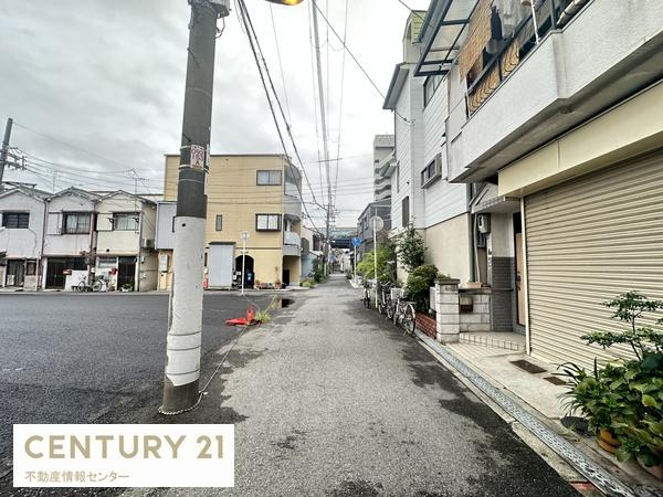 【前面道路含む現地写真】 | 春日出南２丁目　建築条件付宅地 | 前道もスッキリしております！現在は見晴らしもいいです！