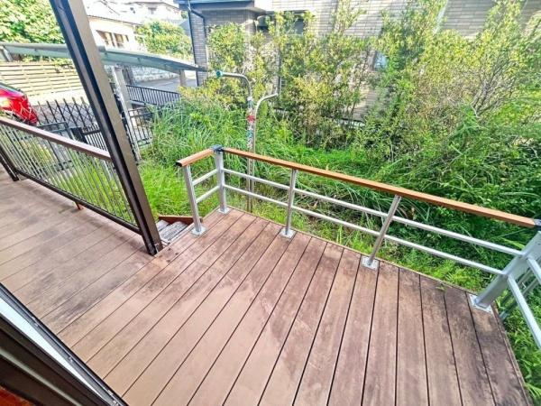 宮崎市月見ヶ丘　中古戸建の庭