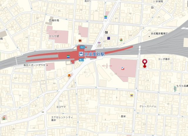 サンメゾンの地図|★案内図★