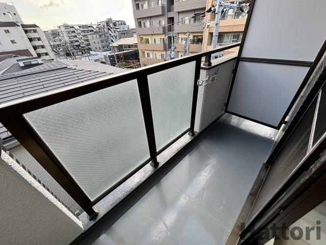 中旺ビルのバルコニー