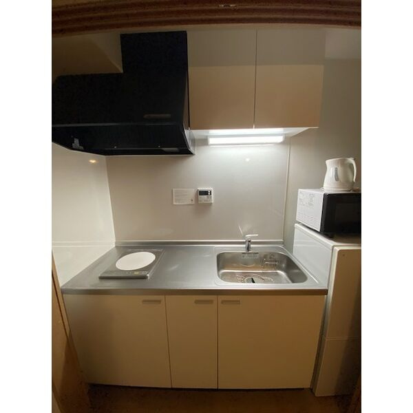 朱雀館のキッチン