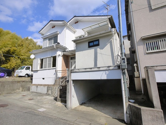 櫟本町貸家の外観|外観は落ち着いています