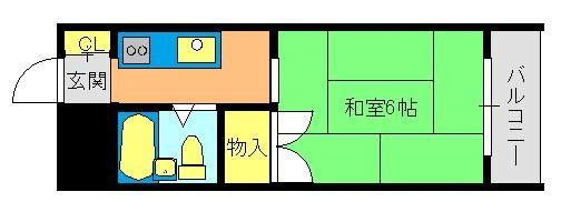 サンライフ伊川谷の間取り