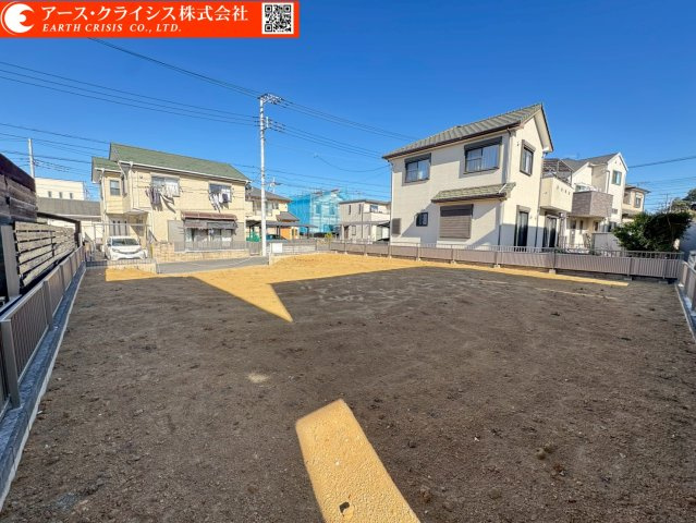 【外観】 | 流山市西平井1丁目 | 建築条件なし。思い描いたマイホームを、そのままカタチに。陽当たりも良く、ガーデニングや家庭菜園にもぴったりのゆとりある敷地。資産としても魅力のある立地で、将来を見据えた住まい選びを。