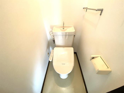 【トイレ】 | 姫子ハイツ | トイレです