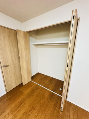 【収納】 | 笹堀B | 丈の長いお召し物もかけられるクローゼット