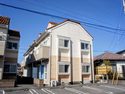 【外観】 | ライブハウスⅠB | オシャレなツートンな外観です☆