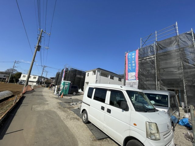 【仲介手数料無料】所沢市城全８棟６号棟　所沢市の新築住宅なら西武ハウジングの前面道路含む現地写真