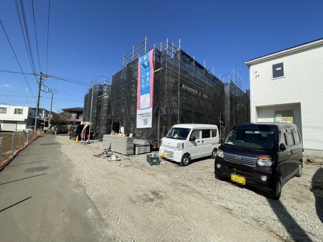 【仲介手数料無料】所沢市城全８棟６号棟　所沢市の新築住宅なら西武ハウジングの前面道路含む現地写真