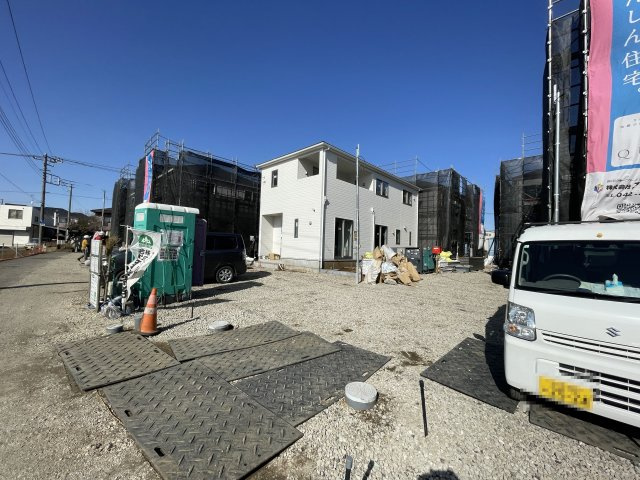 【仲介手数料無料】所沢市城全８棟６号棟　所沢市の新築住宅なら西武ハウジングの前面道路含む現地写真