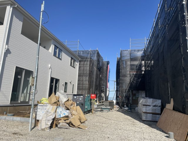 【仲介手数料無料】所沢市城全８棟６号棟　所沢市の新築住宅なら西武ハウジングの前面道路含む現地写真