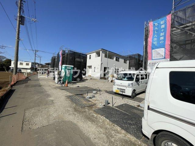【仲介手数料無料】所沢市城全８棟７号棟　所沢市の新築住宅なら西武ハウジングの前面道路含む現地写真