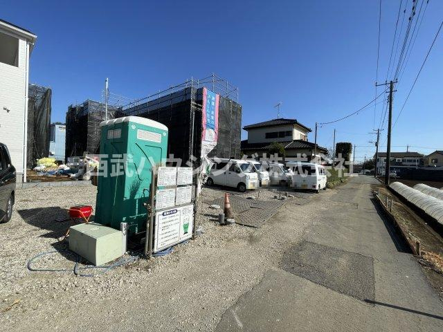 【仲介手数料無料】所沢市城全８棟７号棟　所沢市の新築住宅なら西武ハウジングの前面道路含む現地写真