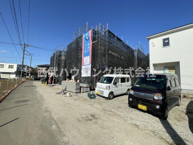 【仲介手数料無料】所沢市城全８棟７号棟　所沢市の新築住宅なら西武ハウジングの前面道路含む現地写真