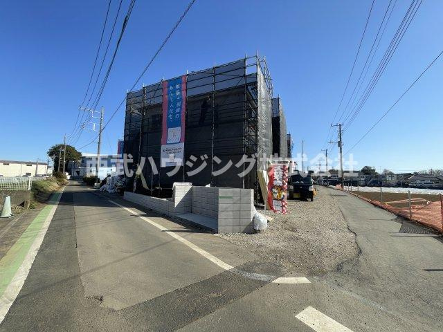 【仲介手数料無料】所沢市城全８棟７号棟　所沢市の新築住宅なら西武ハウジングの前面道路含む現地写真