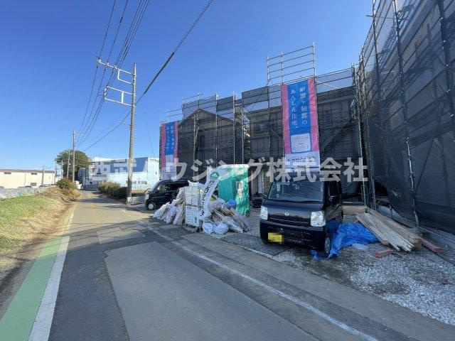 【仲介手数料無料】所沢市城全８棟７号棟　所沢市の新築住宅なら西武ハウジングの前面道路含む現地写真