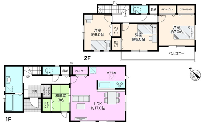 【間取り】 | 野市町父養寺