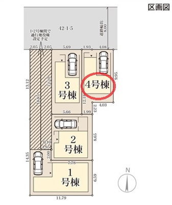 【区画図】 | リーブルガーデン平野区加美鞍作 | 区画図
