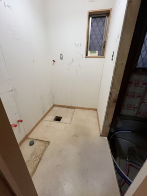 【独立洗面台】 | 大津市唐崎1丁目22-4　中古戸建 | 只今リフォーム中