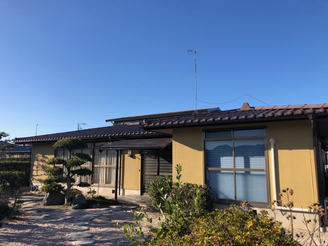 斐川町荘原N邸貸家の外観|南側外観