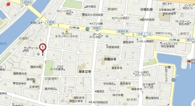 ラポール大観の地図