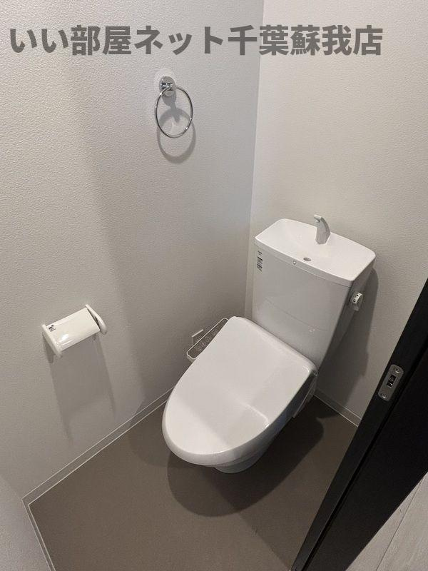ジーメゾン市原五井 のトイレ|シンプルで使いやすいトイレです