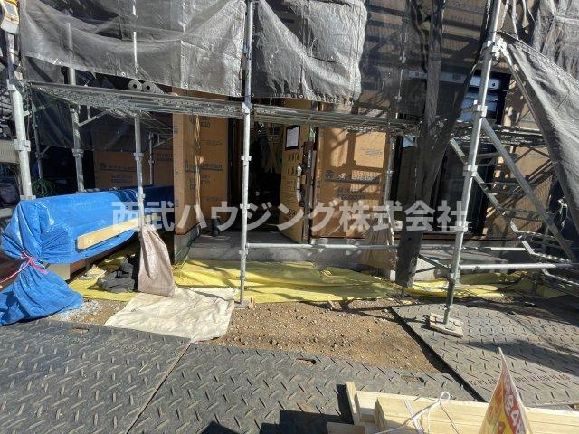 【仲介手数料無料】所沢市上新井３期３号棟　所沢市の新築住宅なら西武ハウジングの前面道路含む現地写真