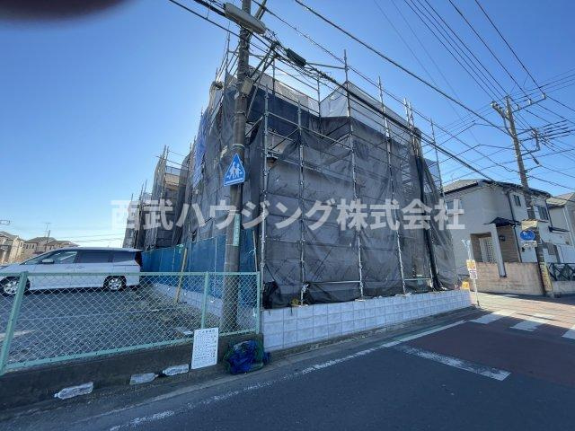 【仲介手数料無料】所沢市上新井３期３号棟　所沢市の新築住宅なら西武ハウジングの前面道路含む現地写真