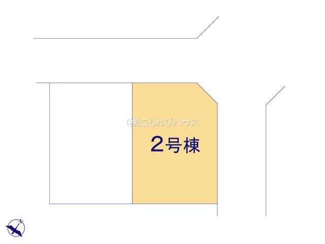 北本西高尾7丁目　24‐1期　新築一戸建て　リナージュ　02の区画図|2号棟