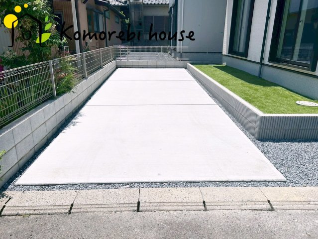 北本西高尾7丁目　24‐1期　新築一戸建て　リナージュ　02の駐車場|駐車場に車を止められます